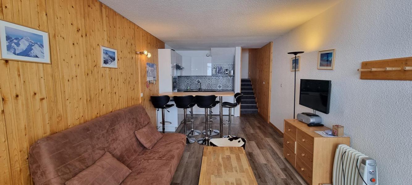 Skiverleih Triplex Wohnung 2 Zimmer 6 Personen (PSO26) - Résidence le Plein Soleil - La Plagne - Wohnzimmer