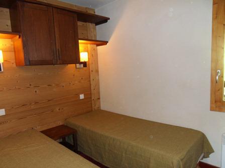 Rent in ski resort 2 room apartment 4 people (323) - Résidence le Quartz - La Plagne - Bedroom