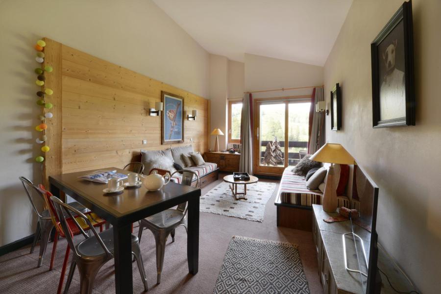 Ski verhuur Appartement 4 kamers 8 personen (658) - Résidence le Quartz - La Plagne - Woonkamer