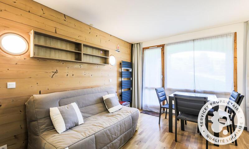 Vacances en montagne Appartement 2 pièces 4 personnes (28m²) - Résidence le Quartz - Maeva Home - La Plagne - Extérieur hiver