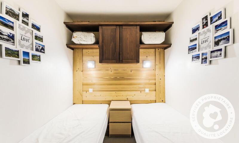 Vacances en montagne Appartement 2 pièces 4 personnes (28m²) - Résidence le Quartz - Maeva Home - La Plagne - Extérieur hiver