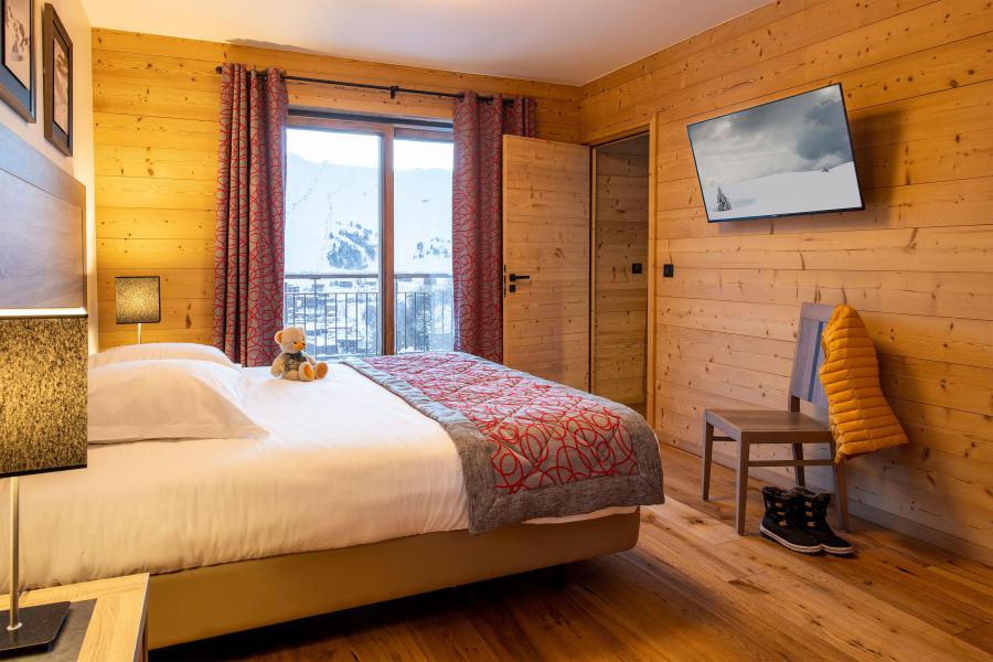 Skiverleih Résidence le White Pearl Lodge et Spa - La Plagne - Schlafzimmer
