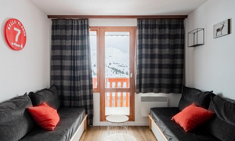 Аренда на лыжном курорте Апартаменты 2 комнат 5 чел. (Sélection 28m²-4) - Résidence les Constellations - Maeva Home - La Plagne - зимой под открытым небом