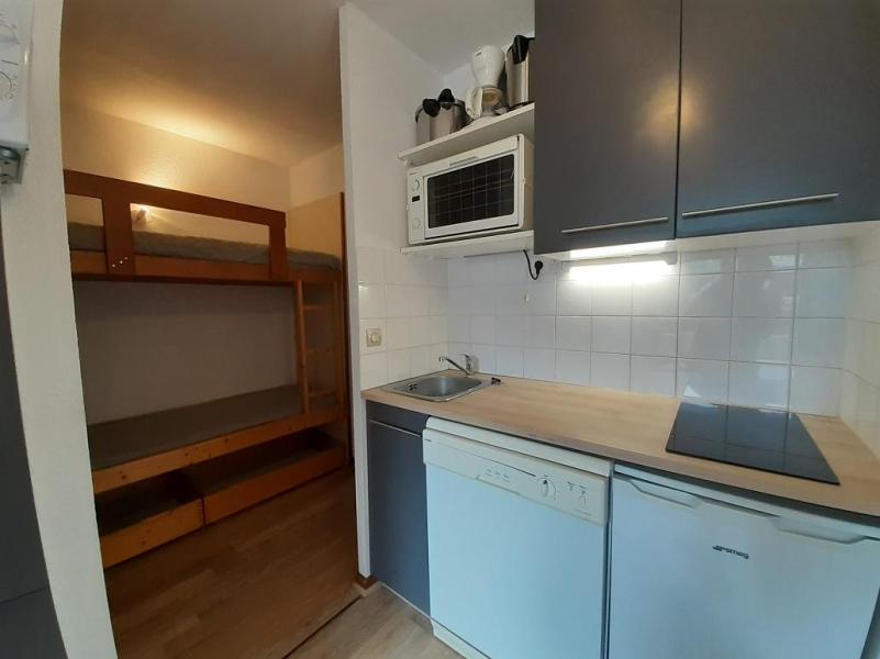 Rent in ski resort 1 room apartment sleeping corner 5 people (119) - Résidence les Drus - La Plagne - Kitchenette