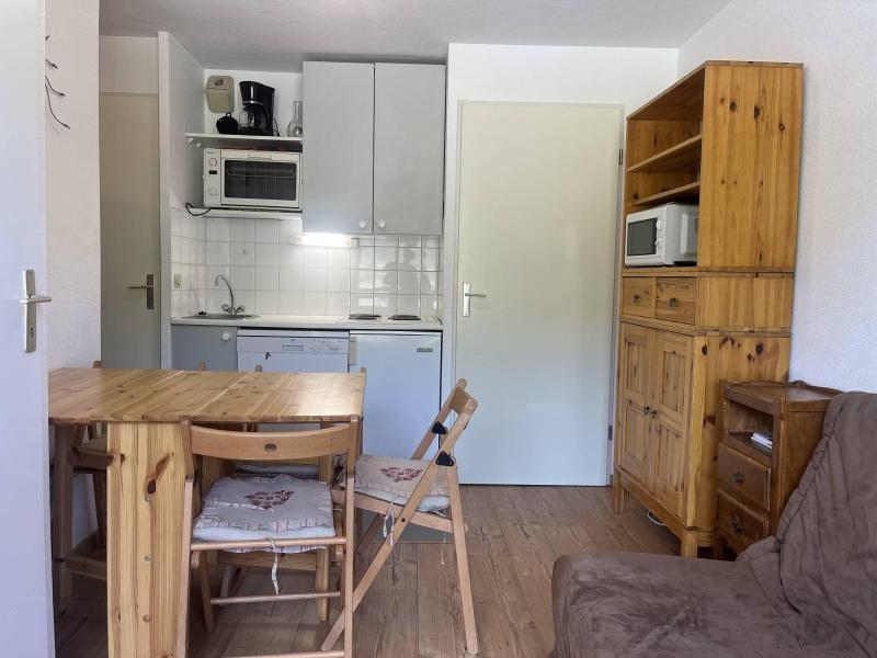 Ski verhuur Appartement 2 kamers bergnis 4 personen (202) - Résidence les Drus - La Plagne - Woonkamer