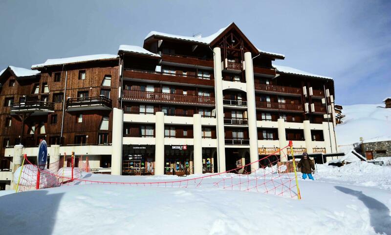 Location au ski Résidence les Drus - Maeva Home - La Plagne - Extérieur hiver