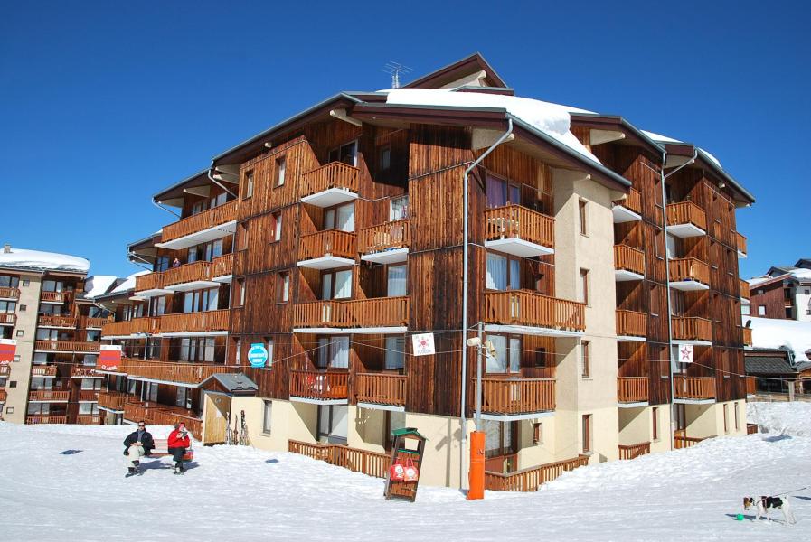 Ski verhuur Appartement 2 kamers bergnis 6 personen (201-203) - Résidence les Hameaux I - La Plagne