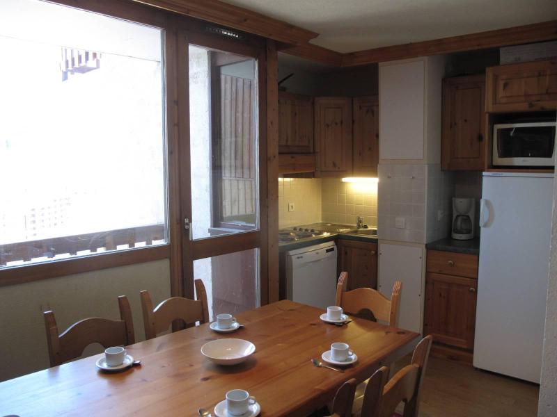 Ski verhuur Appartement 2 kamers bergnis 6 personen (201-203) - Résidence les Hameaux I - La Plagne - Keuken