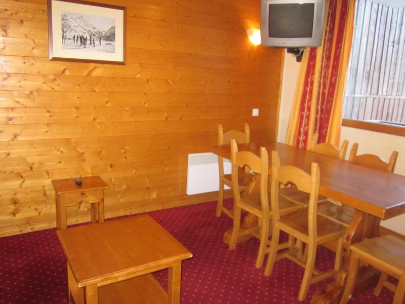 Ski verhuur Appartement 2 kamers bergnis 6 personen (201-203) - Résidence les Hameaux I - La Plagne - Woonkamer