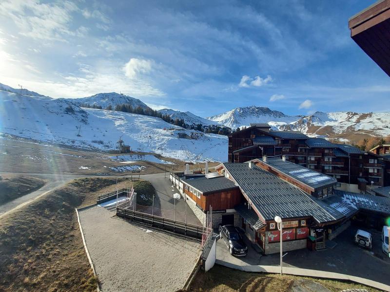 Аренда на лыжном курорте Квартира студия для 3 чел. (360) - Résidence les Hameaux I - La Plagne - Балкон