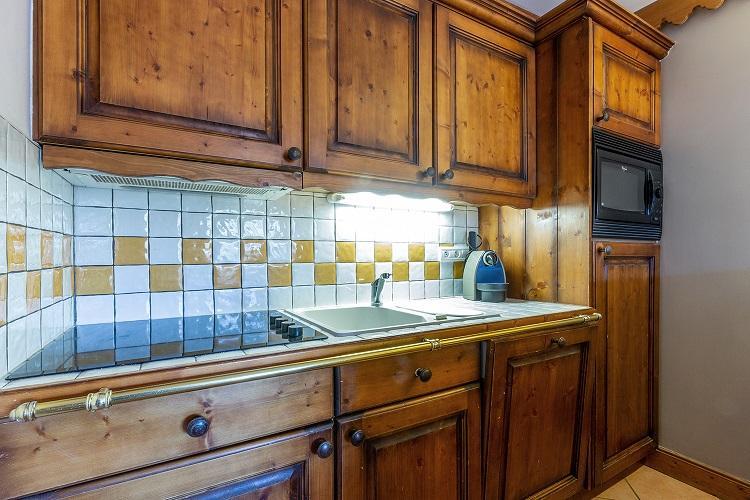 Alquiler al esquí Apartamento 3 piezas para 6 personas (A6) - Résidence les Hauts Bois - La Plagne - Kitchenette