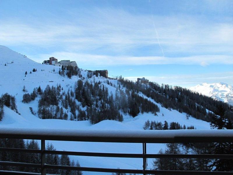 Skiverleih 3-Zimmer-Appartment für 6 Personen (A507) - Résidence Lodges 1970 - La Plagne - Balkon