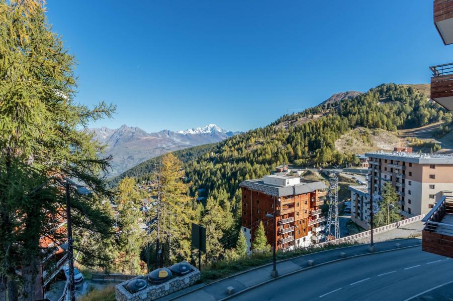 Alquiler al esquí Apartamento 2 piezas para 4 personas (A401) - Résidence Lodges 1970 - La Plagne - Balcón