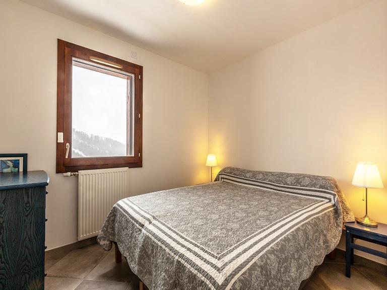 Location au ski Appartement 3 pièces 6 personnes (A405) - Résidence Lodges 1970 - La Plagne - Chambre