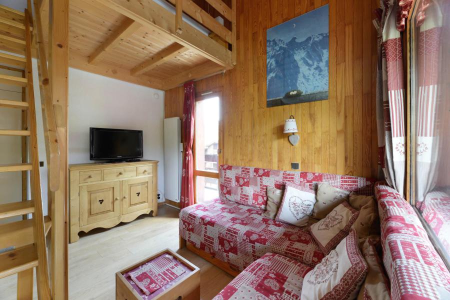 Rent in ski resort 2 room apartment 5 people (520) - Résidence Onyx - La Plagne - Living room