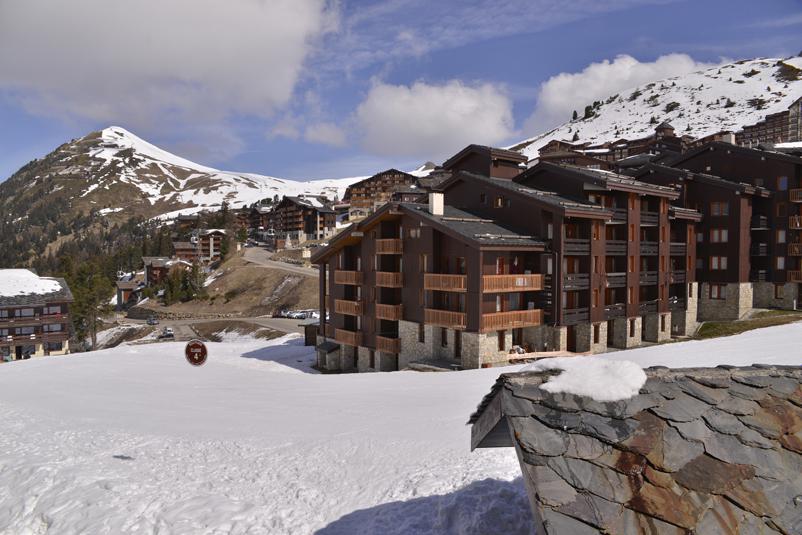 Location au ski Studio 4 personnes (213) - Résidence Onyx - La Plagne - Extérieur hiver