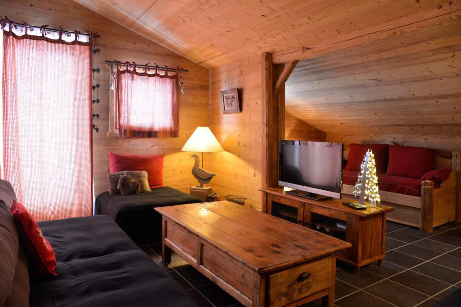 Ski verhuur Appartement 4 kamers 8 personen (ON511) - Résidence Onyx - La Plagne - Woonkamer