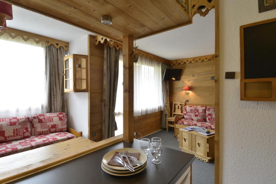 Skiverleih 2-Zimmer-Appartment für 6 Personen (225) - Résidence Pierre de Soleil - La Plagne - Wohnzimmer