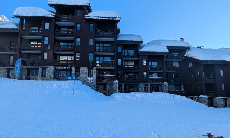 Rent in ski resort Résidence Pierre de Soleil - MH - La Plagne - Winter outside