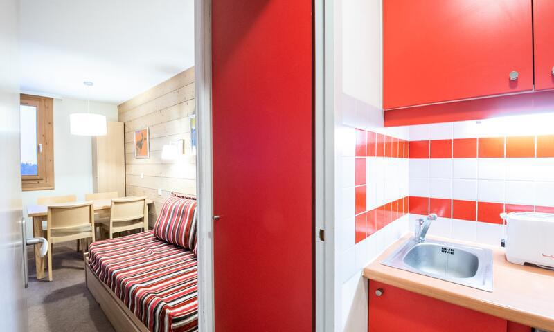 Location au ski Studio 4 personnes (Budget 26m²) - Résidence Plagne Lauze - Maeva Home - La Plagne - Extérieur hiver