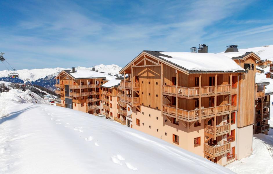 Urlaub in den Bergen Résidence Prestige Front de Neige - La Plagne - Draußen im Winter