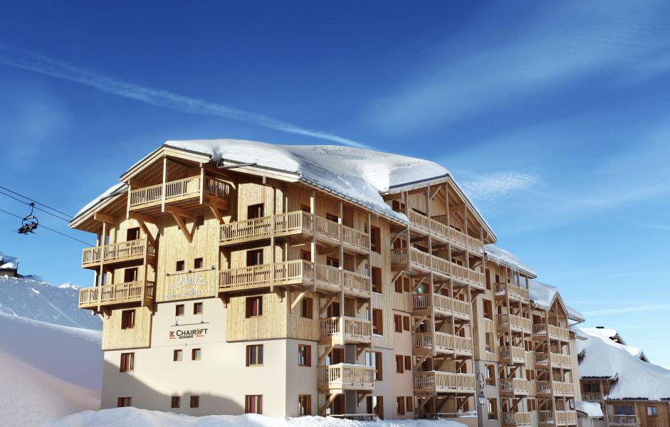 Location au ski Résidence Prestige Front de Neige - La Plagne - Extérieur hiver