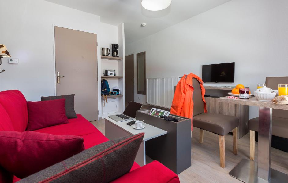 Rent in ski resort Résidence Prestige Front de Neige - La Plagne - Living room