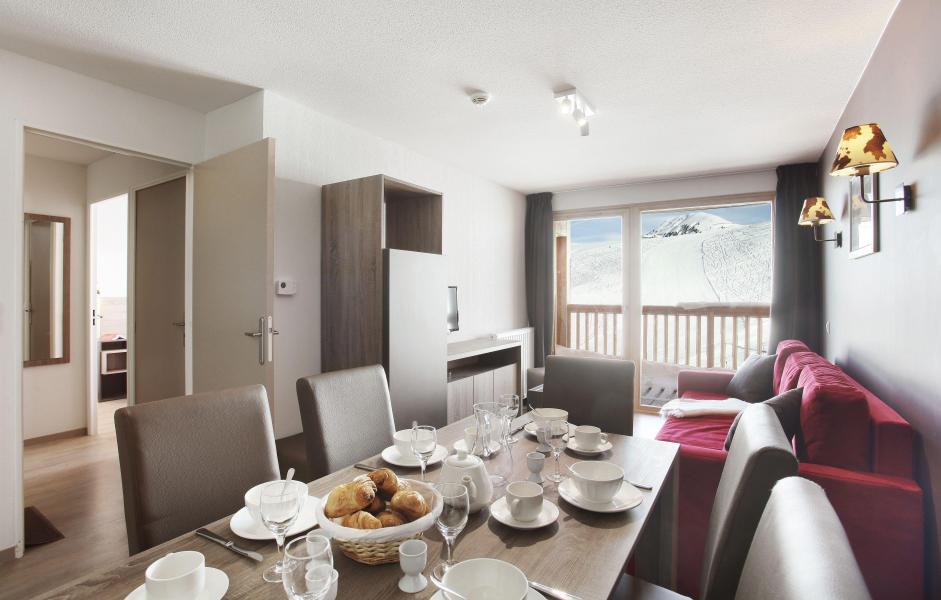Rent in ski resort Résidence Prestige Front de Neige - La Plagne - Living room