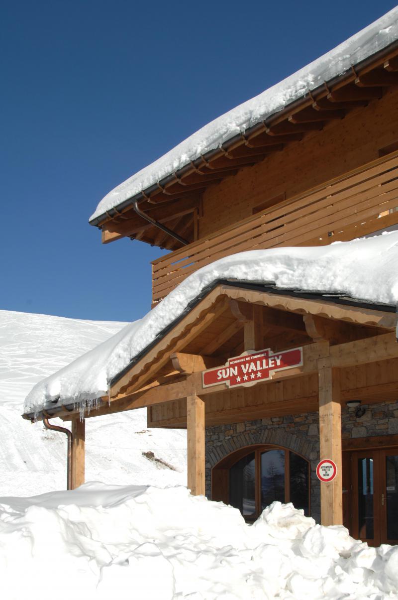 Location au ski Résidence Sun Valley - La Plagne - Extérieur hiver