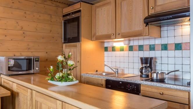 Skiverleih 6 Zimmer Maisonettewohnung für 10-12 Personen - Résidence Sun Valley - La Plagne - Kochnische