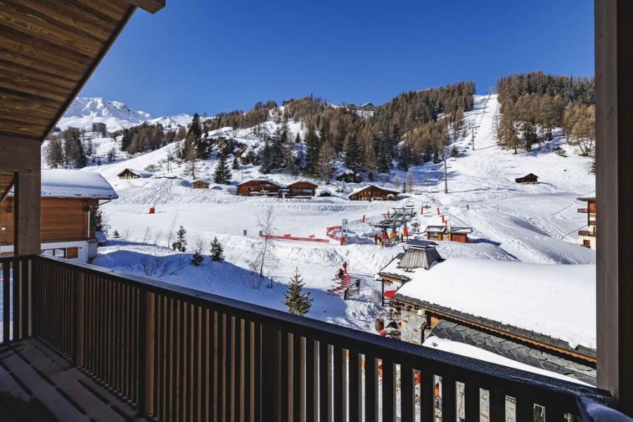 Ski verhuur Résidence Terresens Le Diamant des Neiges - La Plagne - Buiten winter