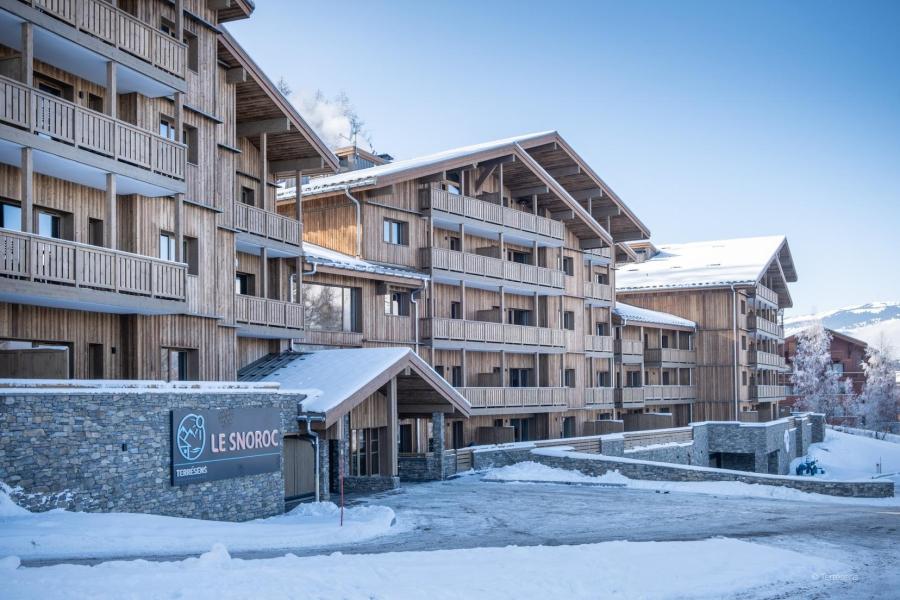 Wakacje w górach Résidence Terresens Le Snoroc - La Plagne - Zima na zewnątrz