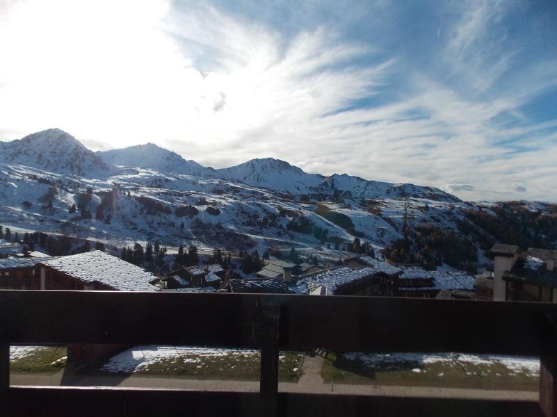 Ski verhuur Studio 4 personen (414) - Résidence Themis - La Plagne - Balkon