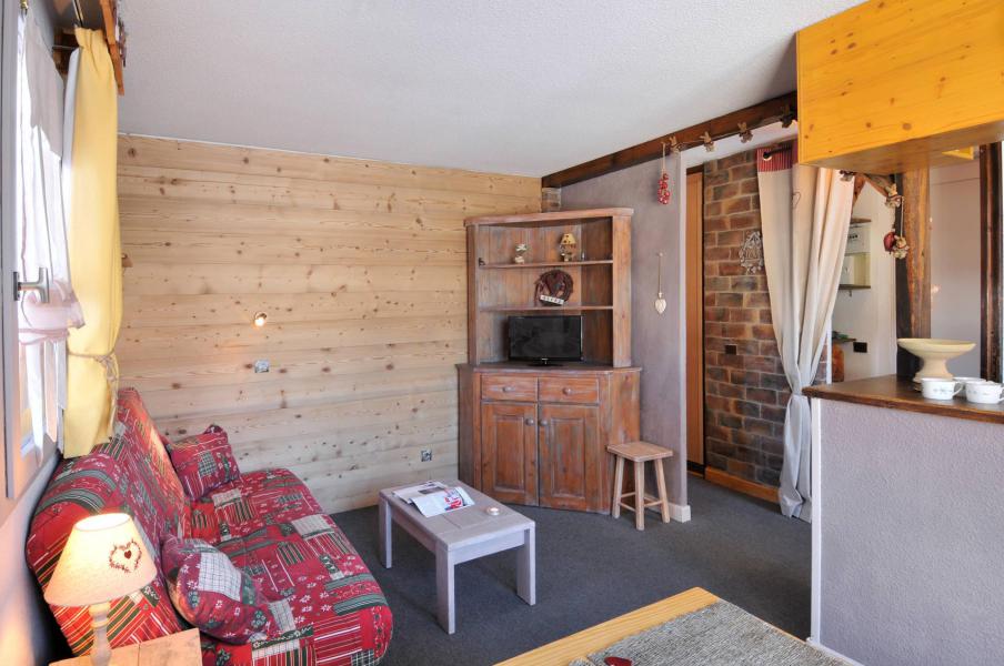 Аренда на лыжном курорте Апартаменты 2 комнат 5 чел. (02) - Résidence Turquoise - La Plagne - Салон