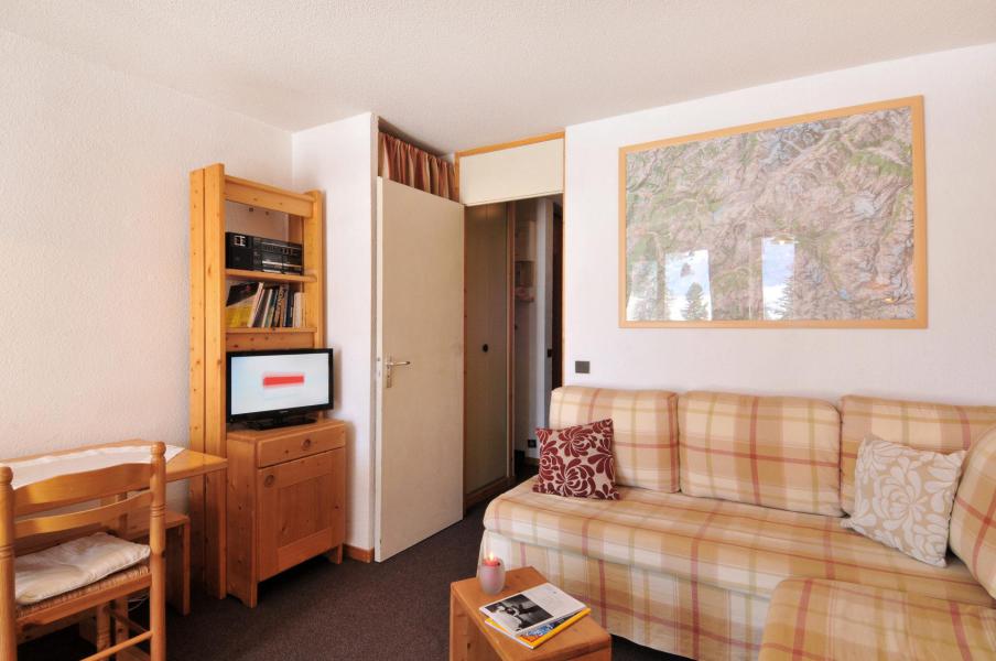 Rent in ski resort 2 room apartment 5 people (05) - Résidence Turquoise - La Plagne - Living room