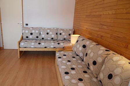 Rent in ski resort 2 room apartment 5 people (209) - Résidence Turquoise - La Plagne - Living room