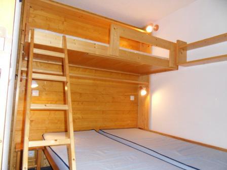 Skiverleih 2-Zimmer-Appartment für 5 Personen (107) - Résidence Turquoise - La Plagne - Offener Schlafbereich