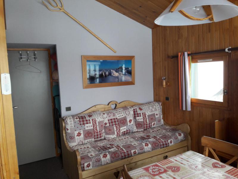 Wynajem na narty Apartament 2 pokojowy 5 osób (402) - Résidence Turquoise - La Plagne - Pokój gościnny