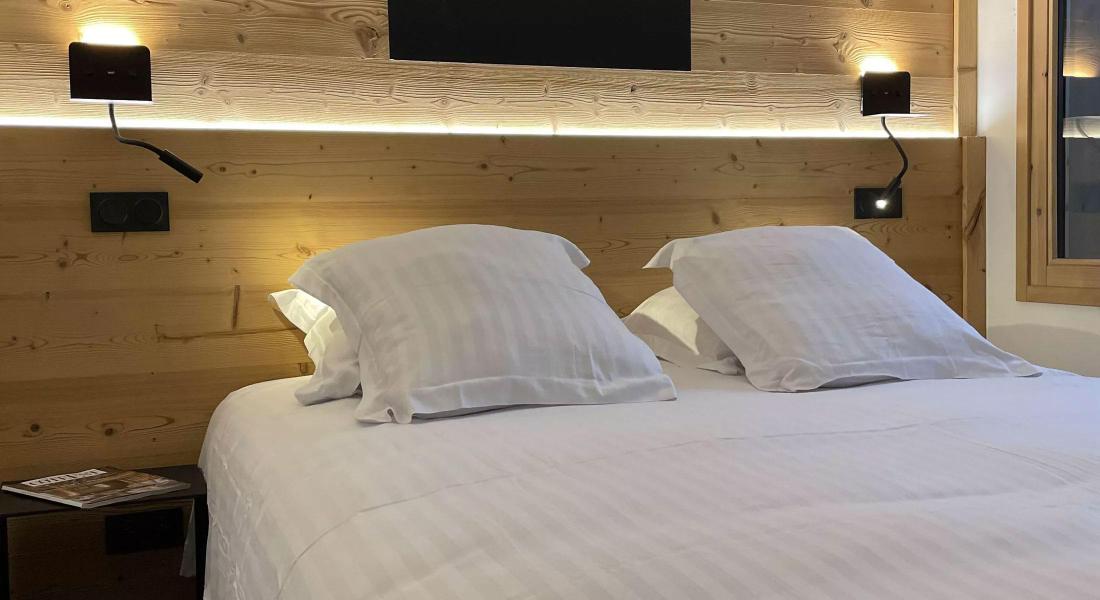 Аренда на лыжном курорте Апартаменты 6 комнат  12-14 чел. (Sauna) - Résidence W 2050 - La Plagne - Комната