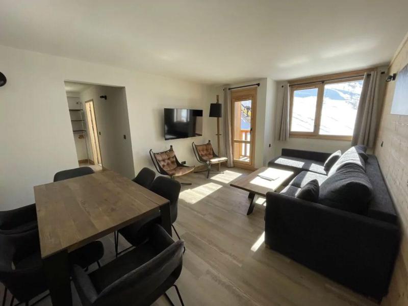 Rent in ski resort 6 room apartment 12-14 people (Sauna) - Résidence W 2050 - La Plagne - Living room