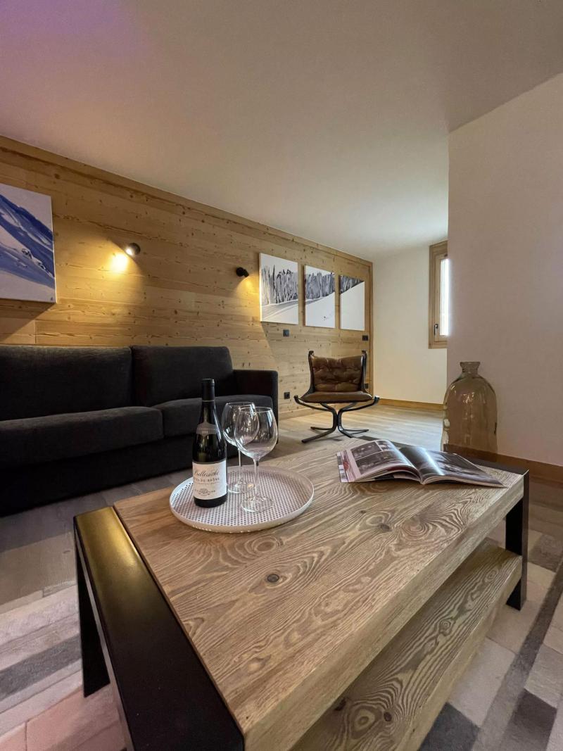 Ski verhuur Appartement 6 kamers 12-14 personen (Sauna) - Résidence W 2050 - La Plagne - Salontafel