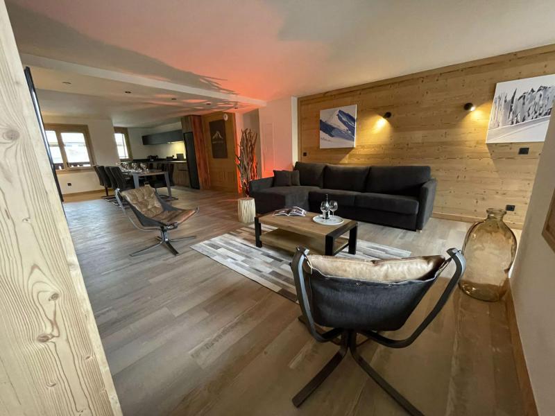 Location au ski Appartement 6 pièces 12-14 personnes (Sauna) (1214S) - Résidence W 2050 - La Plagne - Séjour