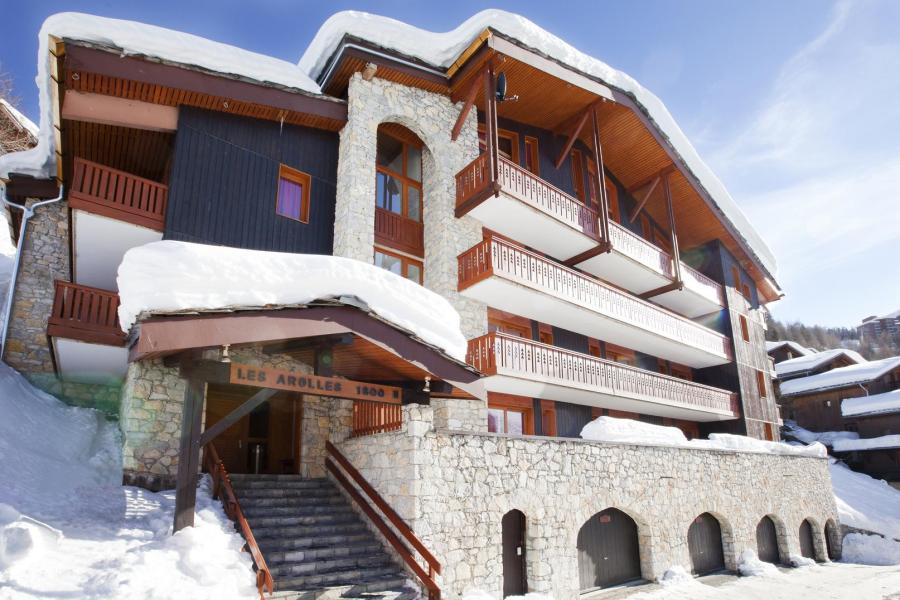 Rent in ski resort VVF Les Arolles - La Plagne - Winter outside