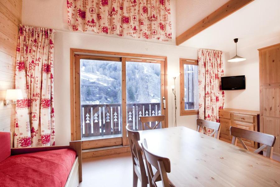 Skiverleih VVF Les Arolles - La Plagne - Wohnzimmer