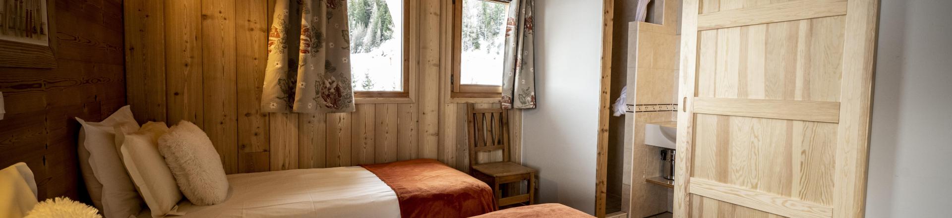 Аренда на лыжном курорте Шале триплекс 6 комнат 11 чел. (Mont Blanc) - Chalets du Cocoon - La Plagne - Комната