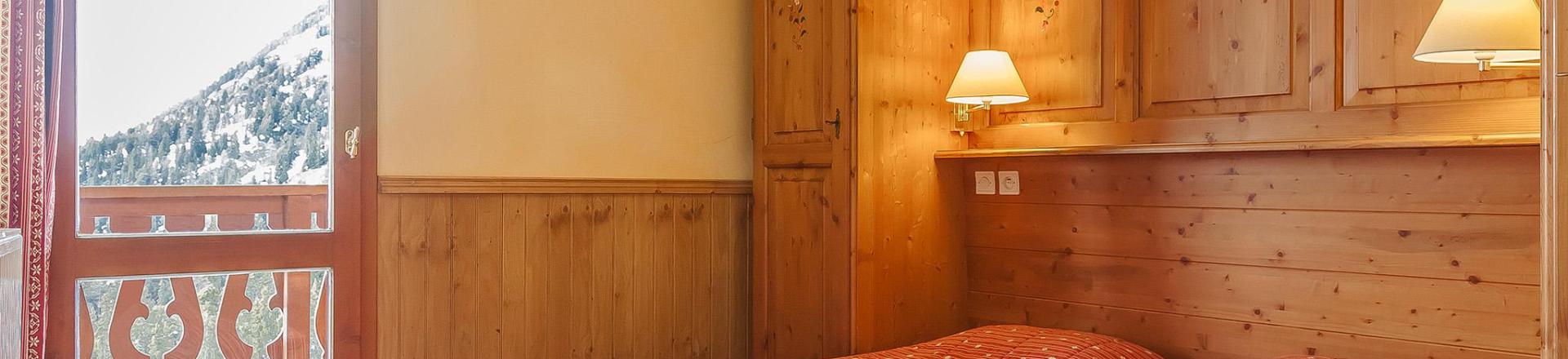 Rent in ski resort 4 room apartment 6-8 people - Les Balcons de Belle Plagne - La Plagne - Bedroom
