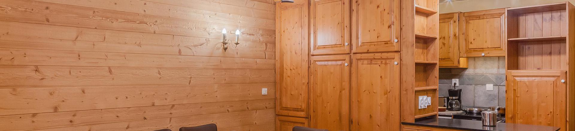 Ski verhuur Appartement 7 kamers 12-14 personen - Les Balcons de Belle Plagne - La Plagne - Eetkamer