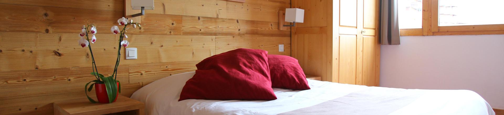 Аренда на лыжном курорте Résidence Centaure - La Plagne - Двухспальная кровать