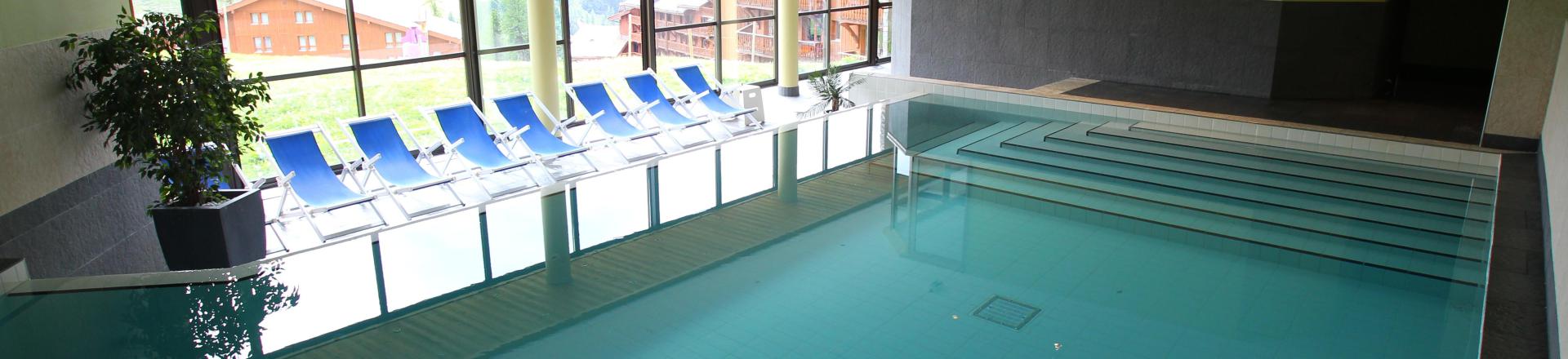 Rent in ski resort Résidence Centaure - La Plagne - Swimming pool