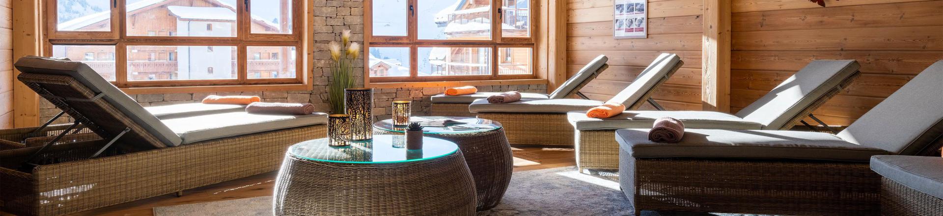 Location au ski Résidence le White Pearl Lodge et Spa - La Plagne - Relaxation